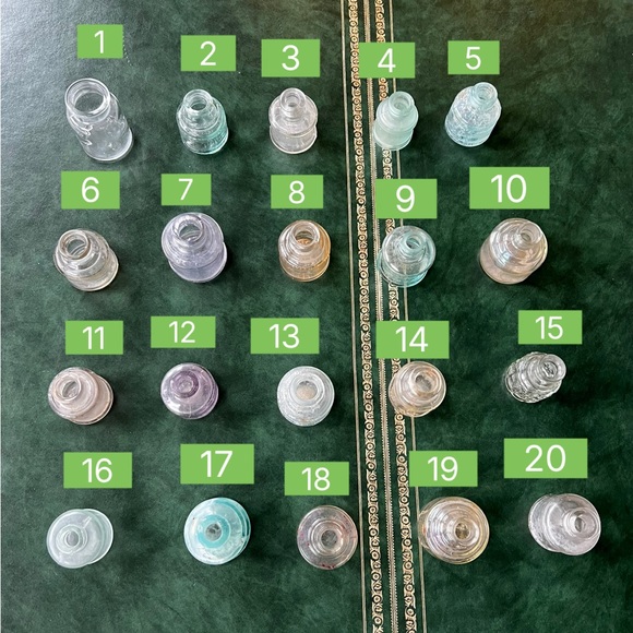 Other - Buyer’s Choice Lot #15 of Antique Vintage Inkwells 1800s-1900s